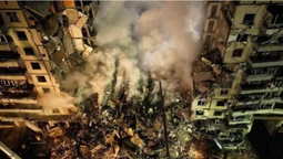 Зеленський повідомив про 25 загиблих у Дніпрі, ще 43 людей шукають (фото)