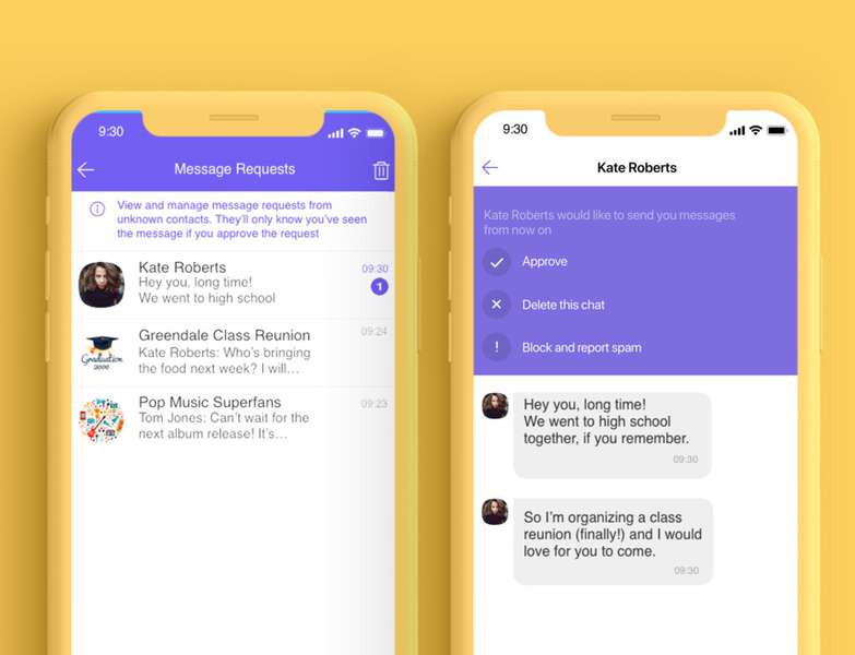 Viber додає нову функцію, яка захистить від спаму