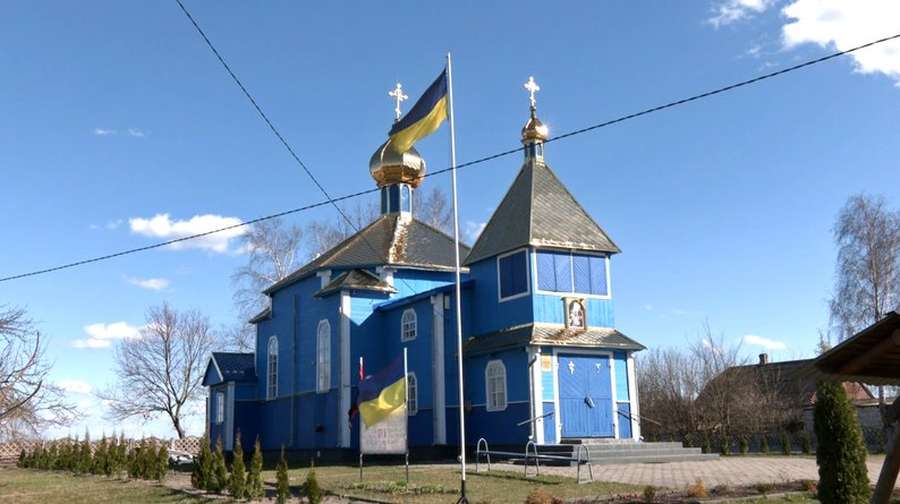 Церква Різдва Пресвятої Богородиці в селі Мизове, 1 квітня 2024 року
