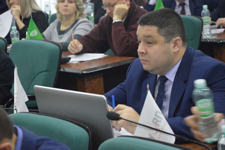 Депутат Костянтин Петрочук цього разу не дуже втручався в дискусії своїх колег