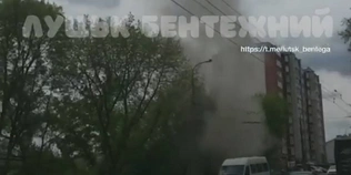 У Луцьку на Ковельській – пожежа (відео) оновлено