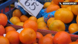 Які ціни на мандарини на ринку Луцька (відео)
