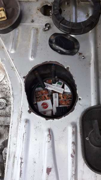 На кордоні з Білоруссю знайшли контрабандні сигарети (фото)