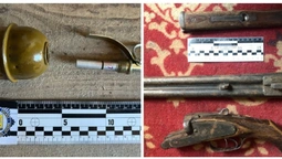 Дві гранати та обріз: у жителів Луцького району знайшли незаконну зброю (фото)