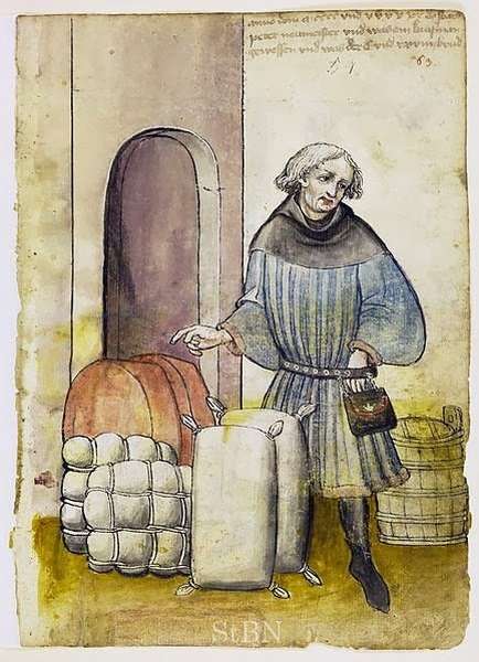 Торговець зерном, ХVІ століття