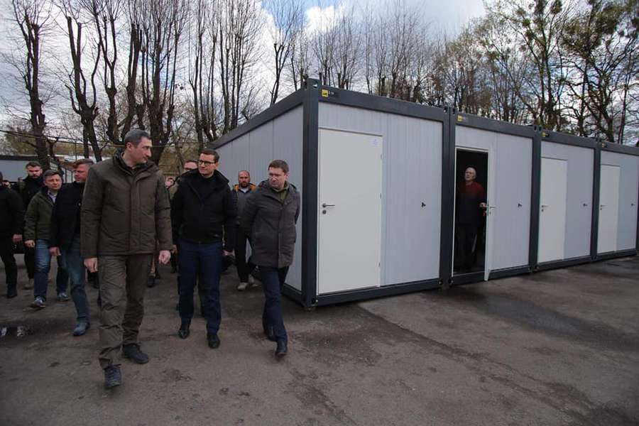 У Львові відкрили модульне містечко для переселенців (фото, відео)