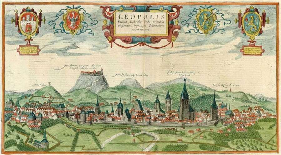 Ауреліо Пассаротті. Панорама Львова. 1617-1618 рр.