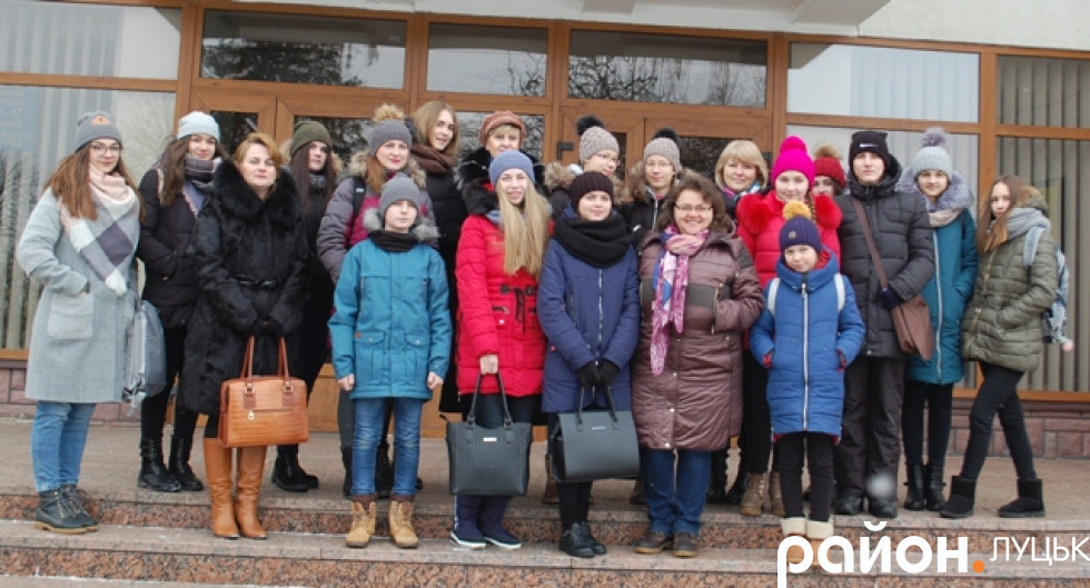 Луцькі школярі побували в музеї Лесі Українки (фото) 