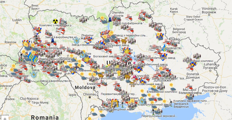 Є чим пишатися: показали карту підприємств України 