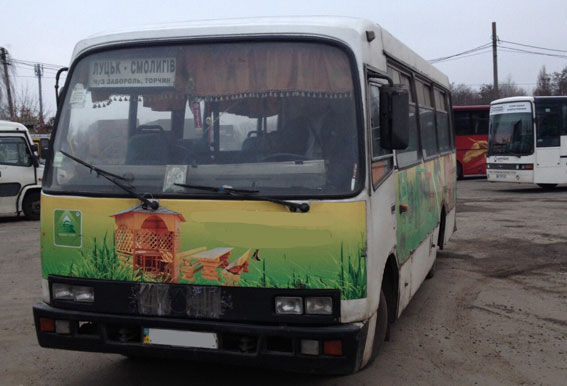 Автобусом «Луцьк-Смолигів» кермував водій напідпитку (фото)