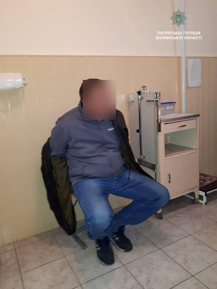 П'яний водій у Луцьку втікав від поліцейських