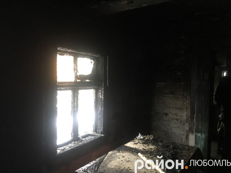 На Любомильщині сталася пожежа: причина - підпал