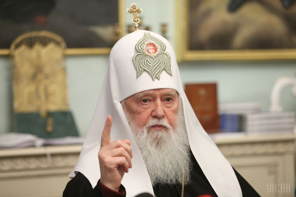 Українська церква стане патріархатом після об'єднання з УПЦ МП, – Філарет