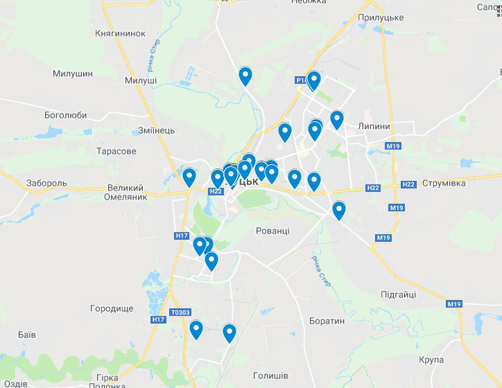 Де знайти луцьких депутатів: створили онлайн-мапу
