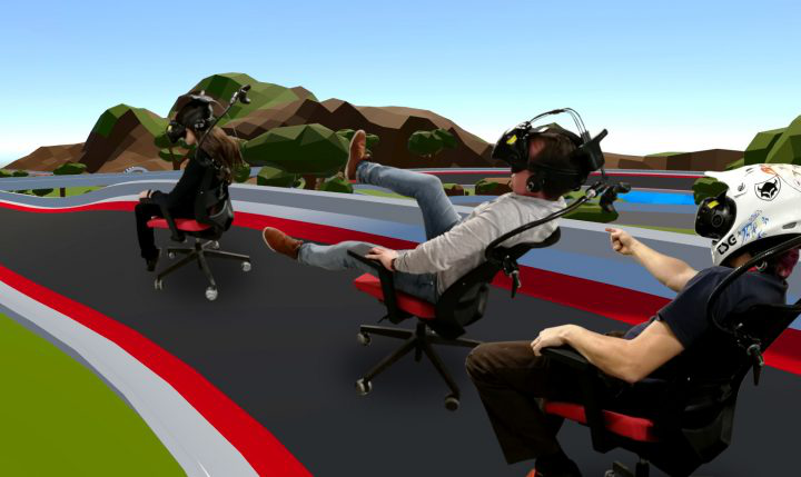 Офісне крісло, як контролер віртуальної реальності