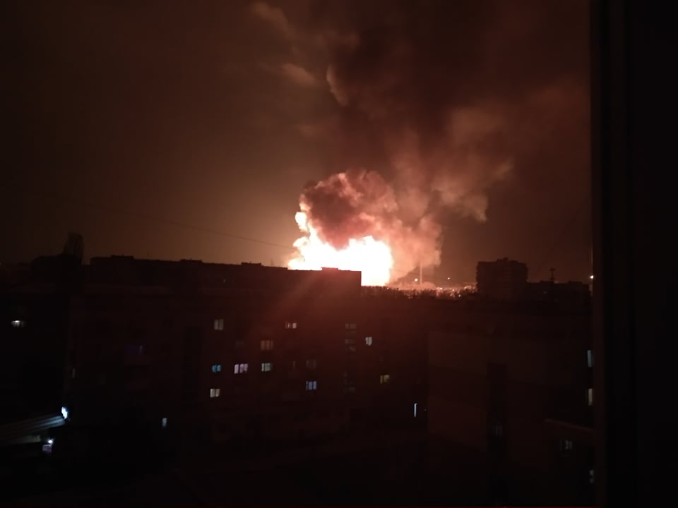 У Кропивницькому прогримів вибух на автостоянці (фото, відео)
