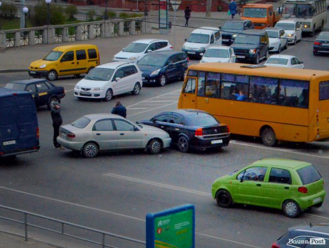 У Луцьку – аварія на Ковельській (фото)