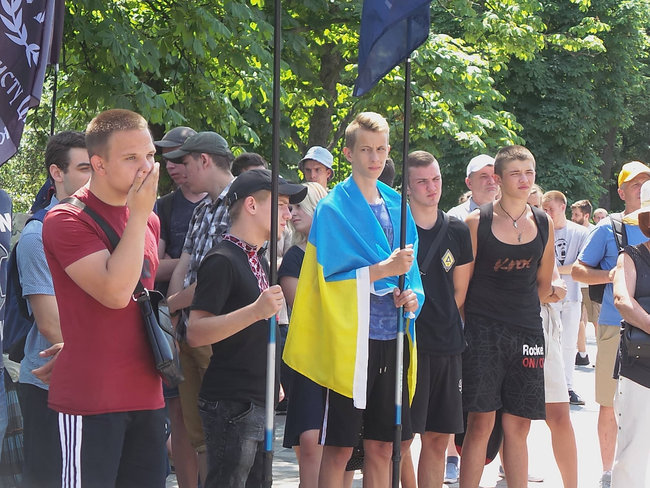 У Києві мітингують проти Маршу рівності