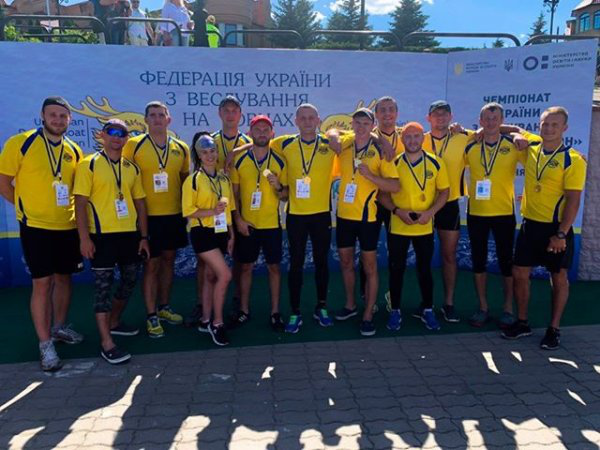 Волинська команда «Західний вітер» стала чемпіоном України з веслування (фото)