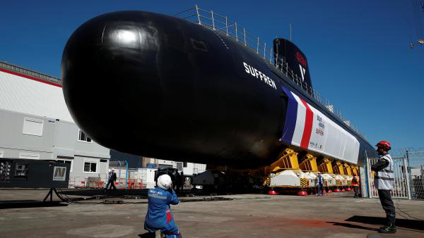У Франції представили атомний підводний човен нового покоління (фото)