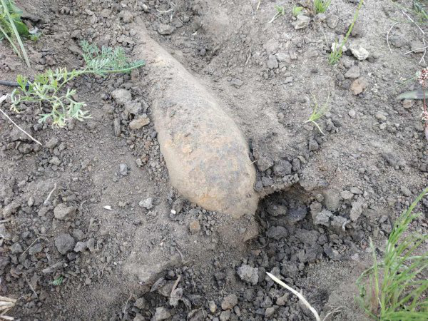 На Волині під час будівельних робіт виявили чотири міни та бомбу