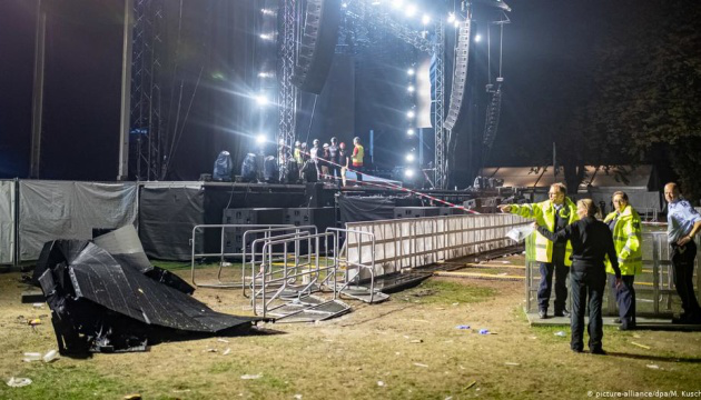 У Німеччині під час концерту впав екран: 28 постраждалих