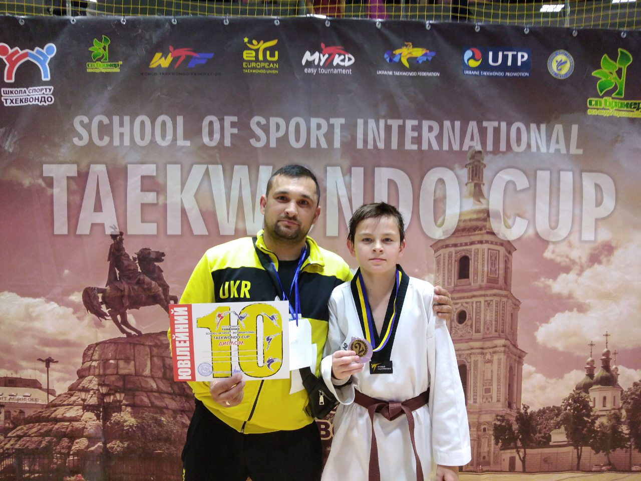 Волинянин здобув «срібло» у всеукраїнському турнірі з тхеквондо (фото)