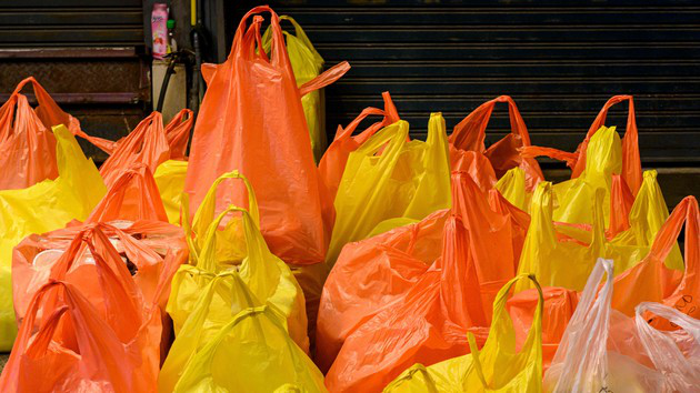 Уряд підтримує заборону на пластикові пакети