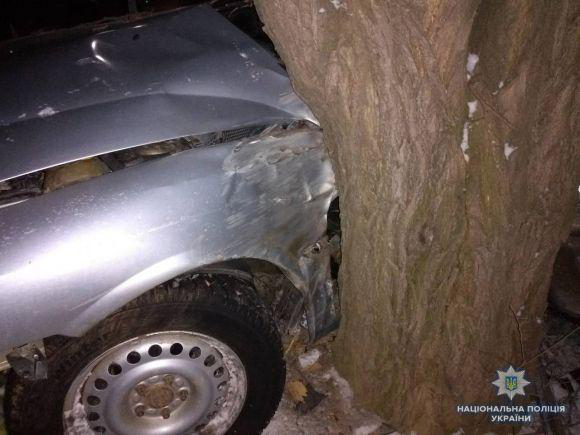 Смертельна ДТП у Луцьку: авто в'їхало в дерево (фото)