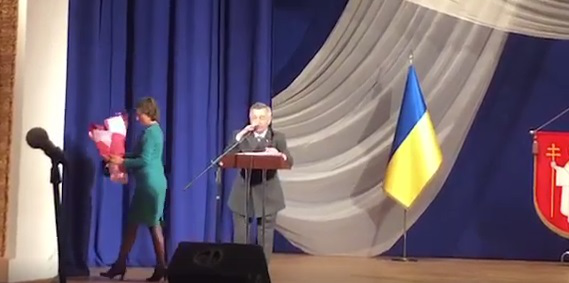 Депутата Луцькради Дендіберіна присоромили за мову (відео)