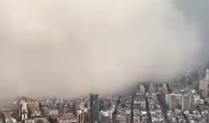 Потужний сніговий шторм атакував Нью-Йорк (фото)