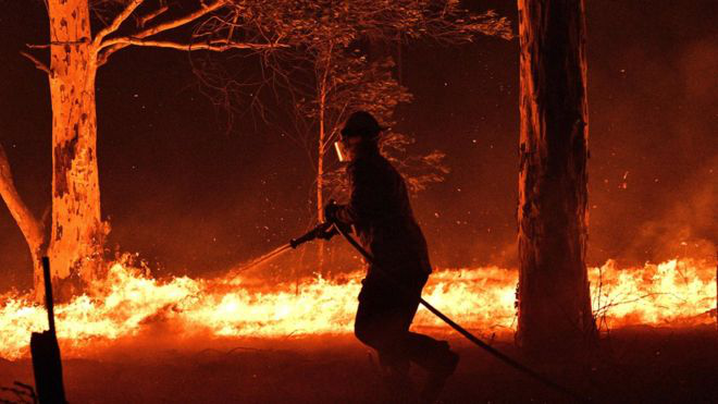 Вогонь від блискавок і блискавки від вогню: пожежі в Австралії тривають