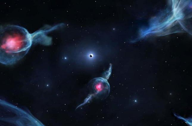 Газ чи зірки? Вчені виявили об'єкти, які обертаються навколо чорної діри