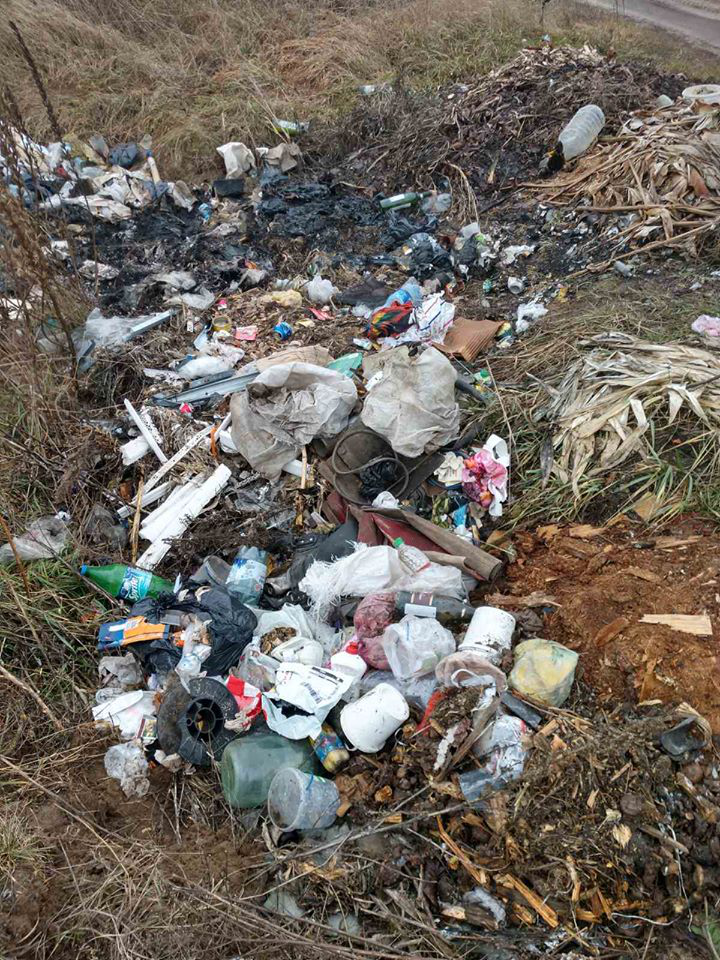 Волинянин заплатить комунальникам за прибирання сміттєзвалища (фото)