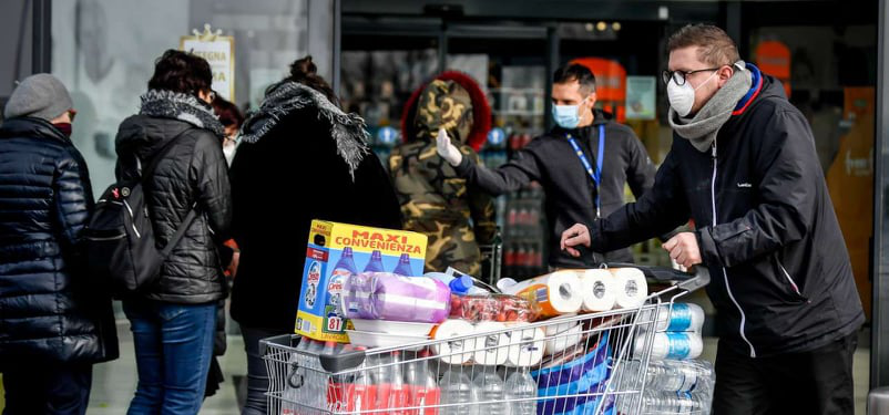 Пусті вулиці та переповнені супермаркети: лучанка розповіла про коронавірус в Італії (фото)