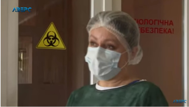 Показали, як  працює госпіталь у Боголюбах, де лікують хворих на коронавірус