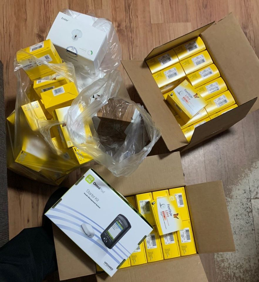 В «Ягодині» знайшли незадекларовані апарати для діабетиків на майже 230 тисяч гривень