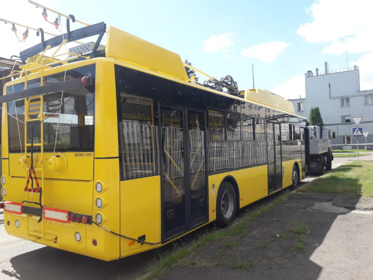 Перша партія луцьких тролейбусів відправилася до Полтави