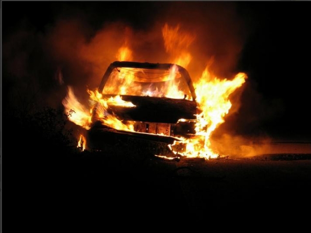 Вогняна помста: волинянин підпалив авто жінці