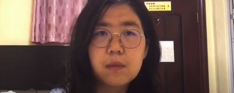 У Китаї журналістці, яка розповідала про епідемію в Ухані, дали 4 роки тюрми