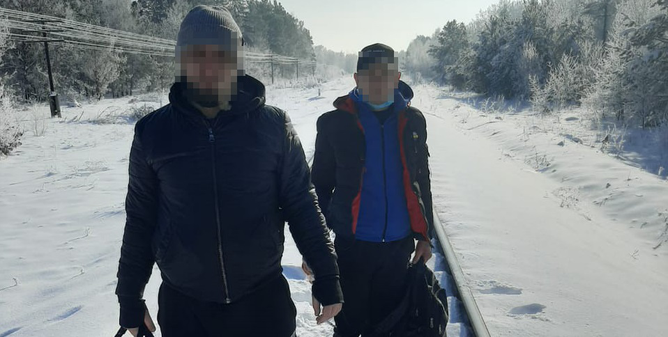 На Волині затримали білоруса, який вів за кордон росіянина (фото)