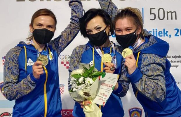 Українки перестріляли росіянок на чемпіонаті Європи