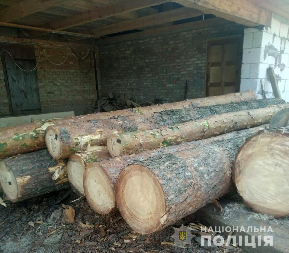 На пилорамі у жителя Цумані знайшли деревину без документів (фото)