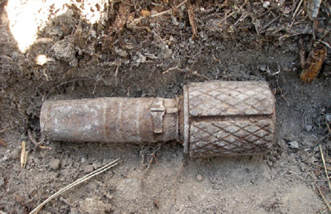 Піротехніки знищили гранату, знайдену в Луцьку, і два снаряди