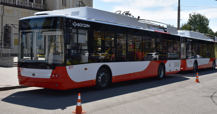 У Луцьку на маршрут №12 запустять шість новеньких тролейбусів
