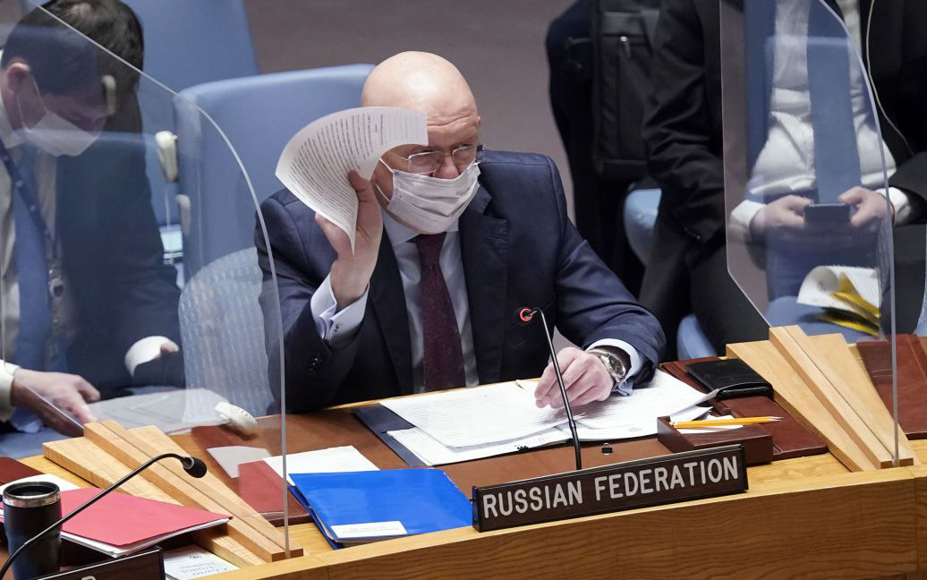 РФ просить «не нагнітати паніку»: Рада безпеки ООН обговорила ситуацію навколо України