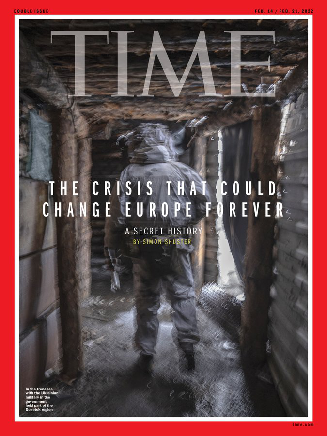 Журнал Time помістив на обкладинку українського військового на Донбасі