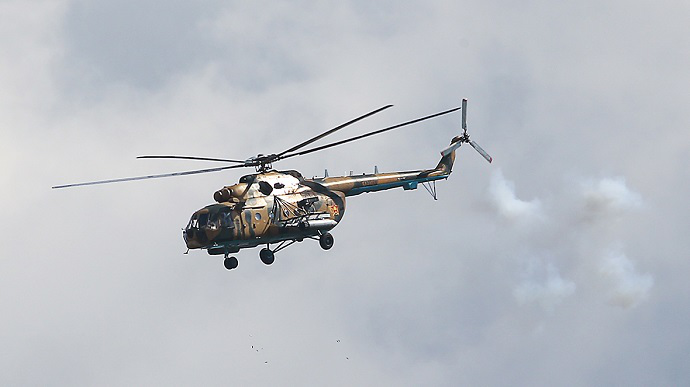 Вертоліт із Білорусі стріляв поблизу пункту пропуску «Славутич»