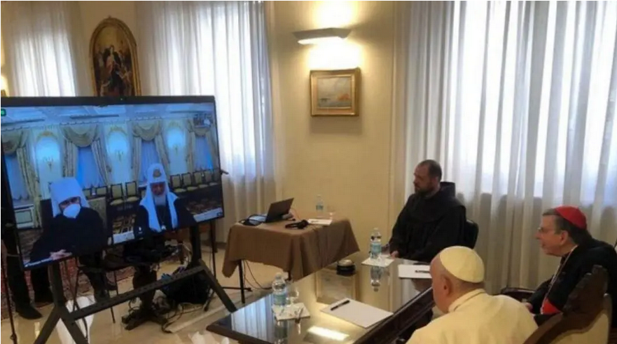 Папа Римський просить російського патріарха про мир