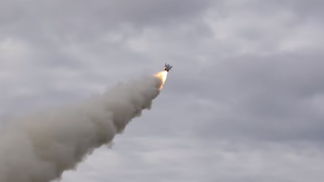 Над Волинню збили ворожу ракету (відео)